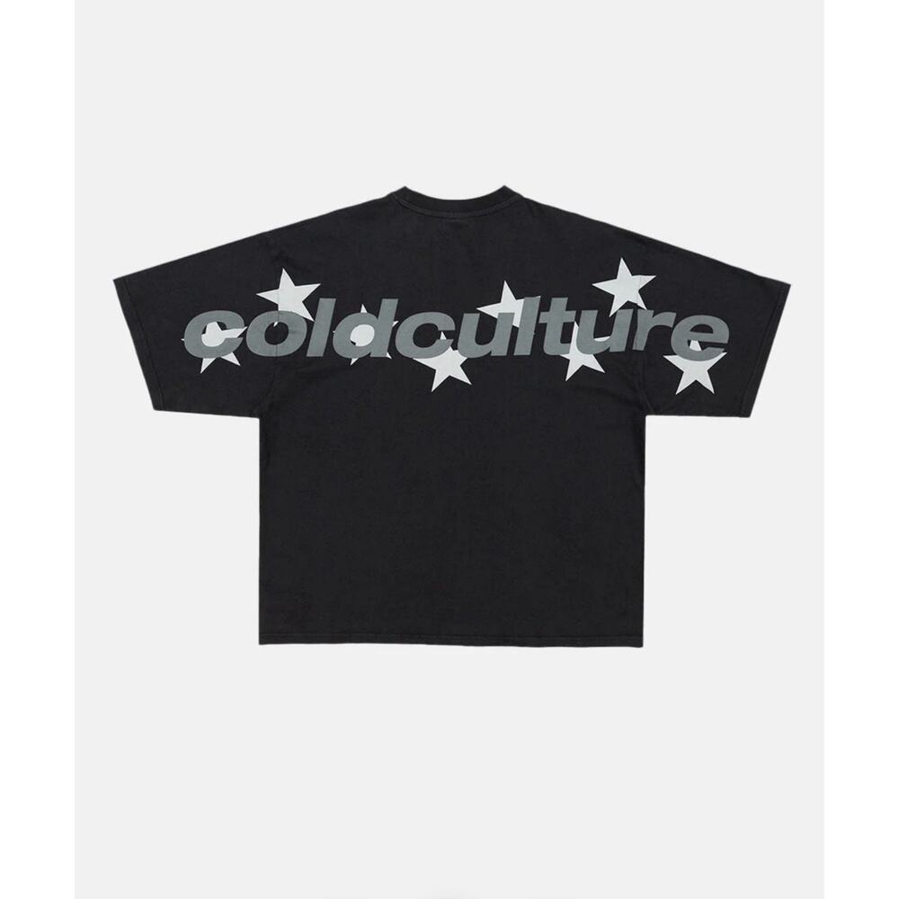 Cold Culture Men's Black Short Sleeve Logo Tee